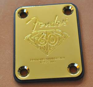 *Fender DIAMOND ANNIVERSARY 60 шея joint plate (GC)*