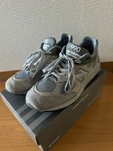 28㎝ ニューバランス new balance WTAPS M990WT2 990V2 USA US10 GRAY _画像1