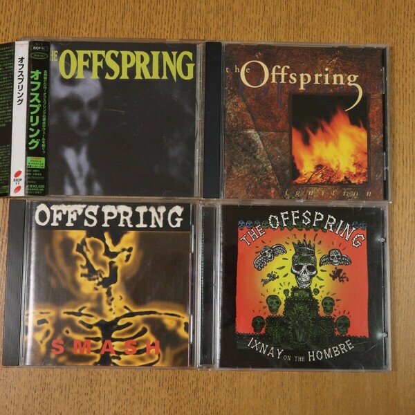 オフスプリング THE OFFSPRING 初期アルバム４枚セット オフスプリング／イグニション／スマッシュ／イクスネイオンジオンブレ　送料無料