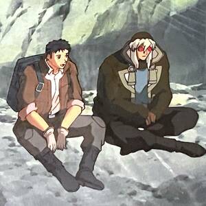 イートマン セル画 直筆背景画付き／ [Genga 原画 Cel]　