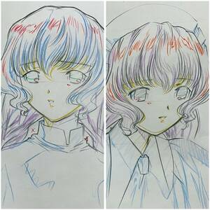 ちょびっツ 原画 3枚 ／Genga [セル画 Cel] /CLAMP