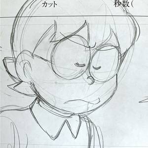 ドラえもん 原画 2枚 ／セル画 cel genga　どらえもん