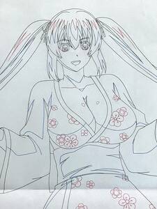 はぐれ勇者の鬼畜美学 原画 2枚セット 美兎／genga　[セル画 Cel] エステティカ