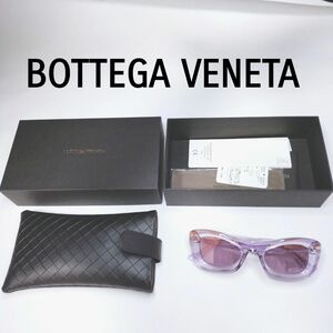 新品同様【BOTTEGA】箱付き 付属品有り サングラス ボッテガ 伊達メガネ 個性的 定価70000円程