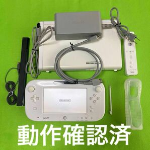 【5/26まで値引き中】動作確認済 ソフト内蔵 WiiU 32GB パッド ACアダプター HDMIケーブル他　ジャンク品