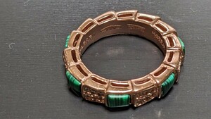 指輪(刻印有り) 750・MADE IN ITALY・ BVLGARI　[USED品]