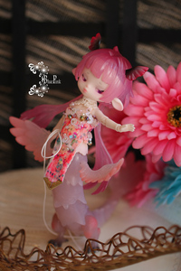 *BluePink*ALU(アリュー)：龍と出会い夢・素体サイズ　衣装セット*pink*