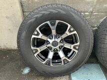 プラド/ハイラックス スタッドレスタイヤ ホイール4本セット 265/65R17 ヨコハマ アイスガード MID ナイトロパワー ウォーヘッド 17インチ_画像4