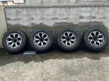 プラド/ハイラックス スタッドレスタイヤ ホイール4本セット 265/65R17 ヨコハマ アイスガード MID ナイトロパワー ウォーヘッド 17インチ_画像2