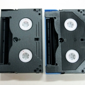 ジャンク品 8mm Hi8 ビデオヘッドクリーナー クリーニングカセット 2本セット Scotch SONY VIDEO HEAD CLEANER CASSETTE P6-3S V8-25CLHRの画像4