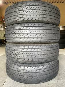 T-108【1000円～売り切り】【2021年製造】195/80R15 107/105N LT！ブリヂストン ECOPIA R710！手渡し大歓迎！ハイエース・キャラバン等に