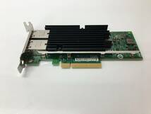 A20915)Intel(R) ETH CONVERGED X540T2G1P5 X540-T2 10Gb 2-Port Network Card Adapter 中古動作品_画像1