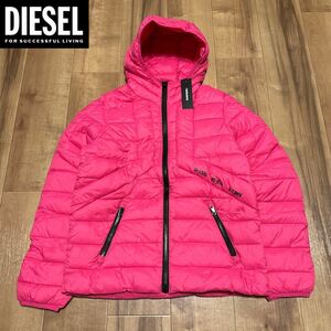 新品 未使用 タグ付き ★定価26,400円 DIESEL KID JUNIOR ディーゼル キッズ 160〜170cm 大人着用可能サイズ ダウンジャケット アウター 22