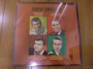 【レコード】V.A. GIANT COUNTRY Del Reeves , George Jones , Jonny Darrell , Bobby Lewis 新品未開封　