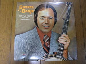 【レコード】LITTLE ROY & THE LEWIS FAMILY / GOSPEL BANJO 1972 CANAAN RECORDS CAS-9722-LP 新品未開封