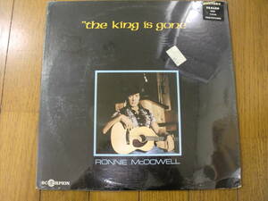 【レコード】RONNIE McDOWELL / THE KING IS GONE SCORPION RECORDS GRT8021 新品未開封