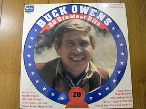 【レコード】BUCK OWENS / 20 GREATEST HITS TEE VEE RECORDS TA-1068 CAPITOL RECORDS SL-8068 新品未開封