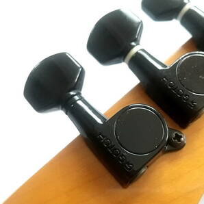 B7 6枚 新品 日本製◆高品質 ギター ペグ ワッシャー ジュラコン POM 黒 ブラック 外径7mm 厚さ1.5mm◆検:GROVER GOTOH デルリン 管理1の画像5