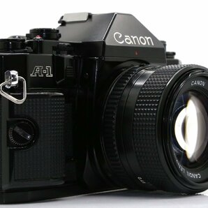 良品 Canon A-1 一眼レフフィルムカメラ New FD NFD 50mm f1.4 標準 単焦点 プライム マニュアルオールドレンズの画像3