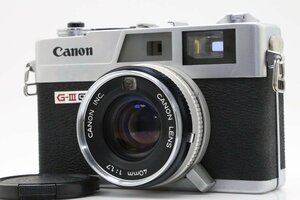  superior article Canon Canonet QL17 G-Ⅲ G3 40mm f1.7 range finder compact film camera D08751