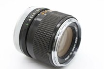 良品 レア Canon FD 35mm f2 銀枠 クロームリング 凹み 最大絞り16 〇 広角 単焦点 プライム マニュアル オールドレンズ フード付き_画像8