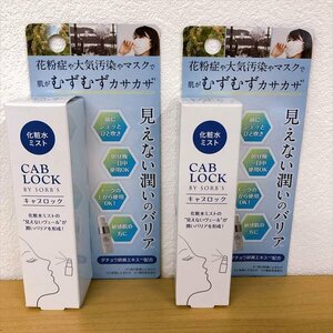 496*ソーブズ キャブロック クリアミスト 20ml 清浄用化粧水 2本セット 【未使用未開封品】【クリポ可】