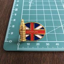 イギリス ロンドン 時計台 ビッグ・ベン ピンバッジ_画像1