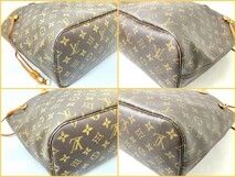 【★即決★】LOUIS VUITTON ルイヴィトン モノグラム ネヴァーフルMM トートバッグ M40156 CA1058_画像6