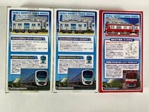 1-187＊Bトレ 西武鉄道 9000系 RED LUCKY TRAIN 2両セット/ 30000系 まとめ売り バンダイ 鉄道模型(cja)_画像2