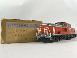 4-16* HO gauge KATO 1-701 DD51 shape diesel locomotive Kato railroad model (ajt)