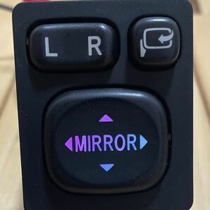 トヨタ ドアミラー スイッチ SW LED 打ち替え済み レインボー RGBの画像4