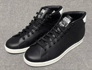 新品　adidas STAN SMITH MID　スタンスミスミッドカット　アディダス US9 27cm BLACK