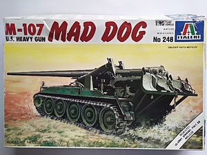 イタレリ　1/35　Ｍ１０７自走砲　ＭＡＤ　ＤＯＧ