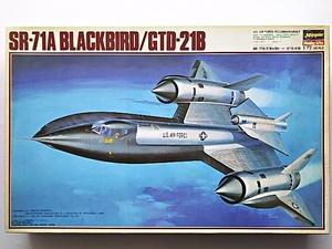 ハセガワ　1/72　ＳＲ７１Ａブラックバード／ＧＴＤ－２１Ｂ