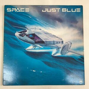 美品 蘭CBSレコード LP フランスのヘルメット・ディスコ・バンド SPACE 「just blue」
