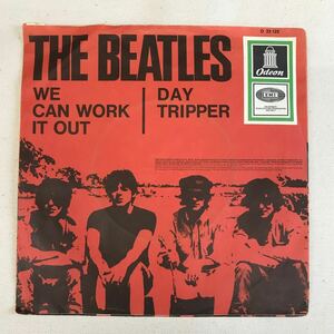 独Odeon EP盤　THE BEATLES/ビートルズ/ 恋を抱きしめようWe Can Work It Out デイ・トリッパーDay Tripper