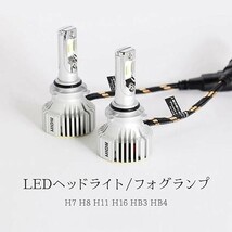 HID屋 HB4 LED ヘッドライト フォグランプ 28400cd(カンデラ) 爆光 ホワイト 6500k 車検対応 12V 2_画像3