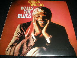  zipper * Willis way ruz* The * blues original paper jacket beautiful goods CHUCK WILLIS Weils The Blues