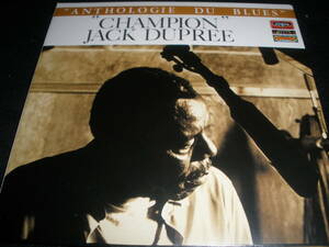 チャンピオン・ジャック・デュプリー アンソロジー ブルース オリジナル 紙 未使用美 CHAMPION JACK DUPREE Anthology