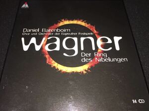 廃盤 14CD バレンボイム ワーグナー ニーベルングの指環 全曲 バイロイト ライン ワルキューレ ジークフリート 神々 Wagner ring Barenboim