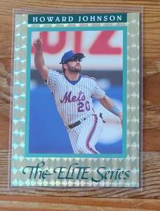 【シリアルナンバー】【Howard Johnson】　1992 Donruss 　【インサート】The Elite Series　♯15 Howard Johnson