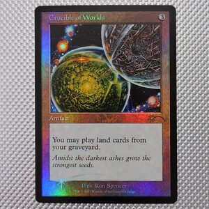 FOIL 世界のるつぼ ジャッジ褒賞 MTG 英語