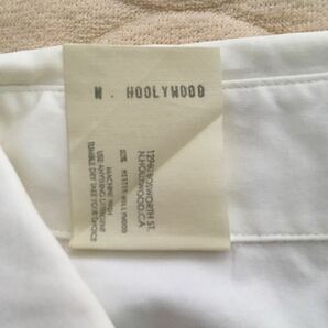 N.HOOLYWOOD エヌハリウッド 半袖シャツ ボタンダウンシャツ ホワイト 白 春夏 38 カジュアルシャツ ビジネスシャツ 日本製の画像7
