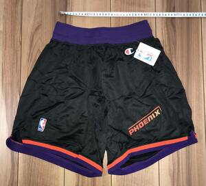 【超ビンテージ新品】Champion チャンピオン バスパン (ブラック) NBA サイズ:L