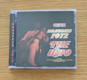 【Bootleg】THE WHO / Brussels 1972 (2CD 中古品)