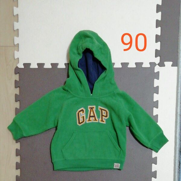 GAP　 パーカー　グリーン　90