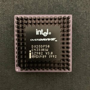 K835　 Intel　オーバードライブプロセッサ　DX2ODP50　SZ902　V3.0　動作確認清掃済