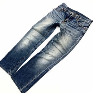 リーバイス ☆ LEVIS 502 完成された色落ちと風合い♪ デニムパンツ ブルー ジーンズ W30 アメカジ ストリート 古着MIX 00502-0224■JS138