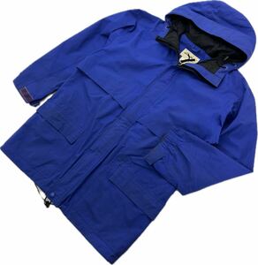 90s 00s ☆ Eddie Bauer ゴアテックス マウンテンパーカー ダブルジップ ジャケット ブルー M アウトドア 古着 エディーバウアー ■S2982