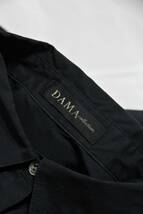 b3 美品 DAMA collection/ダーマコレクション 立体裁断 長袖シャツ/ブラウス 黒/2_画像6
